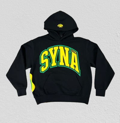 Synaworld College Tracksuit Black