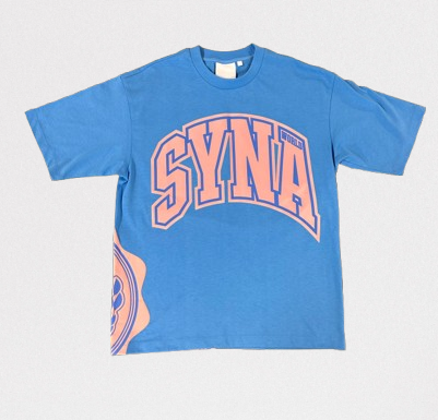 Synaworld College Tee Blue