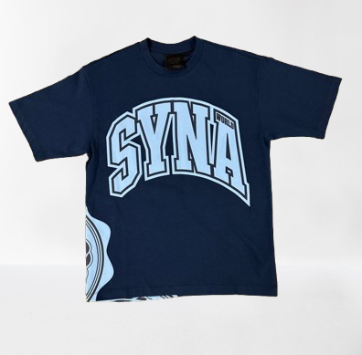 Synaworld College Tee Navy