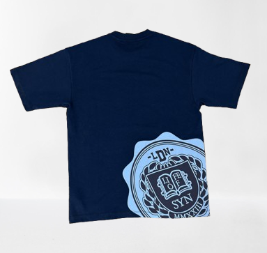 Synaworld College Tee Navy