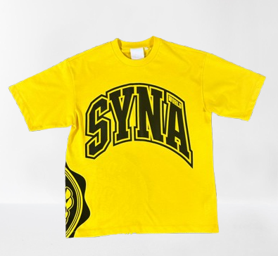 Synaworld College Tee Yellow